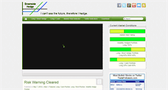Desktop Screenshot of downsidehedge.com